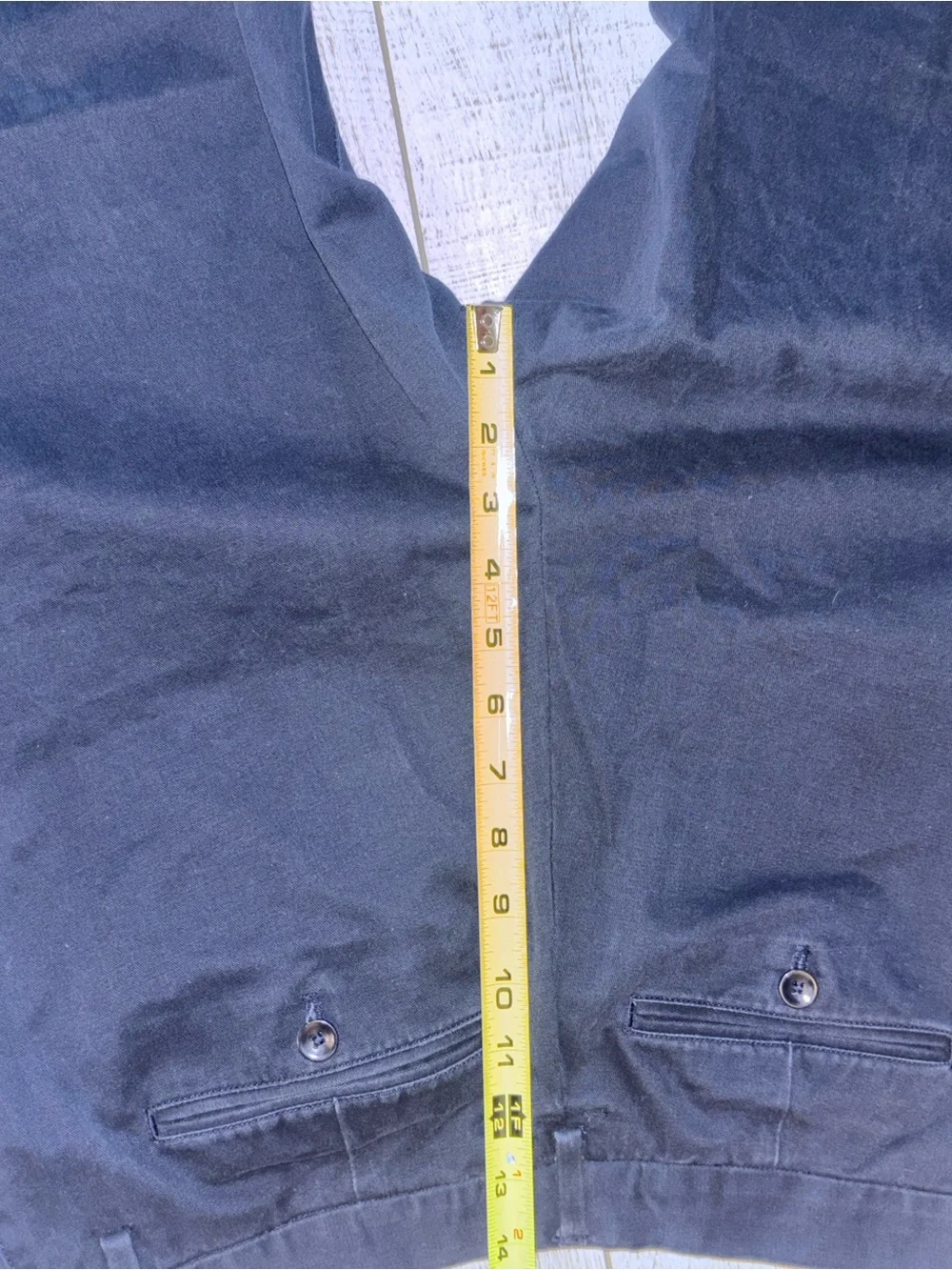 Banana Republic Navy Casual Cotton Chinos Pants Straight Leg Men’s Sz 33 x 30. N